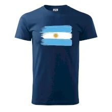 Argentína vlajka kreslená štetkou