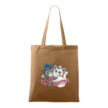 Mačky v objatí (Pecka design)