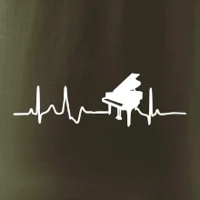 Piano ekg - krídlo Piano ekg - krídlo