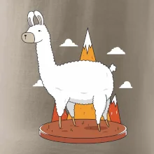 Alpaka kreslená Alpaka kreslená