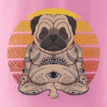Yoga meditace - pug