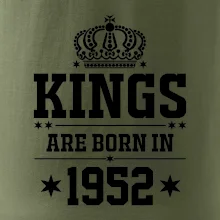 Kings are born in 1952 Kings are born in 1952