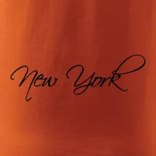 New York nápis písacím New York nápis písacím