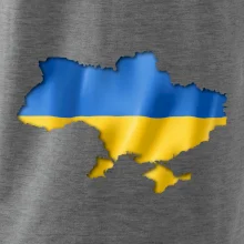 Ukrajina vlajka mapa Ukrajina vlajka mapa