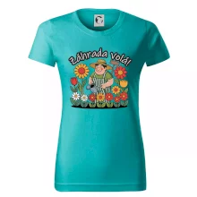 Záhrada volá - záhradník a slnečnice