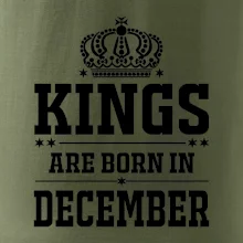Kings are born in December