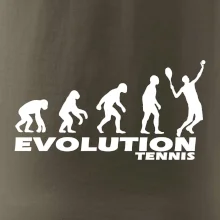 Evolúcia tenis chlapec
