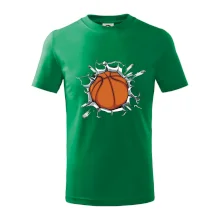 Basketbal lopta v triku