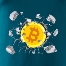 Bitcoin v tričku