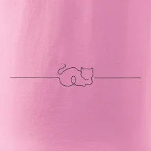 Mačka linka kreslená Mačka linka kreslená