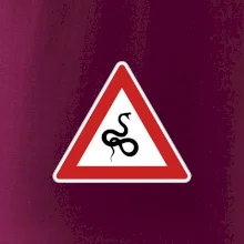 Dopravná značka - Pozor had