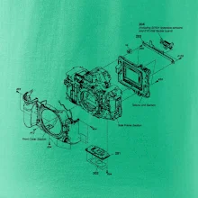 Nákres Digitálny fotoaparát