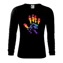 LGBT hand print