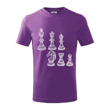 Šachové figúrky kreslené