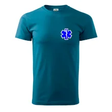 Rescue - Hviezda na prsníku + nápis na chrbte Rescue - Hviezda na prsníku + nápis na chrbte