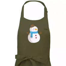 Snehuliak so šálom Snehuliak so šálom