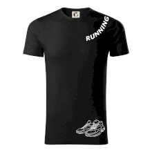 Running nápis šikmo