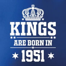 Kings are born in 1951