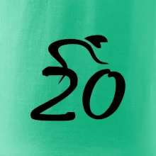 Cyklista oslavuje dvadsiatku (20)
