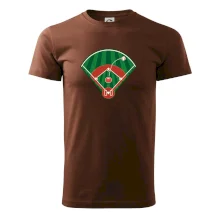 Baseballové hřiště z ptačí perspektivy