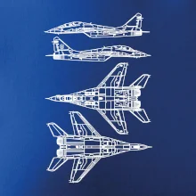 Mig 29 Fulcrum - obrys