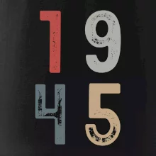 Vintage číslica 1945