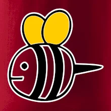 Včielka kreslená Včielka kreslená