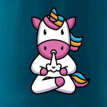 Yoga fučiaci jednorožec