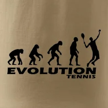 Evolúcia tenis chlapec