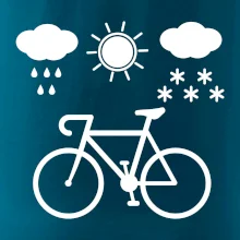 Cyklista za každého počasia