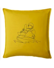 Kajak na vode jedným ťahom