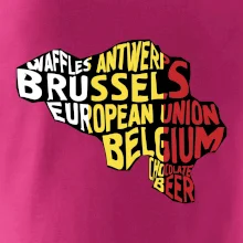 Mapy - názvy miest - Belgicko