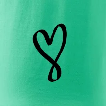 Srdce nekonečno na prsník