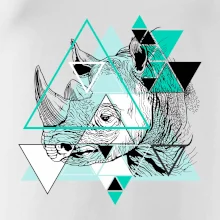 Biely nosorožec (Pecka design)