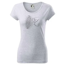 Tenisová raketa jedným ťahom