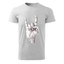 Rocková ruka kreslená Rocková ruka kreslená