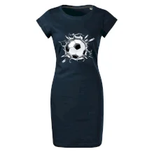 Futbalová lopta v triku