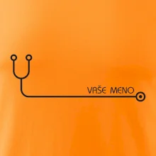 Doktor a sestrička - stetoskop s menom Doktor a sestrička - stetoskop s menom