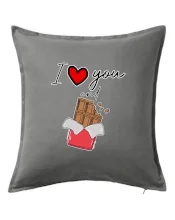 I love you and chocolate