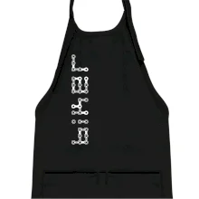 Biker nápis na výšku reťaz