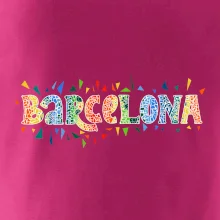 Barcelona Farebný nápis