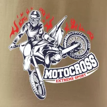 Motocross extreme sport fire Motocross extreme sport fire