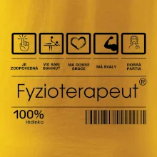 Čiarový kód fyzioterapeutka