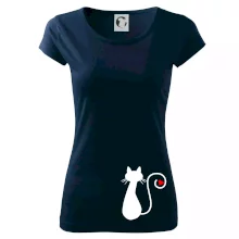 Zamilovaná mačka chvostík