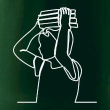 Študent a kniha jedným ťahom