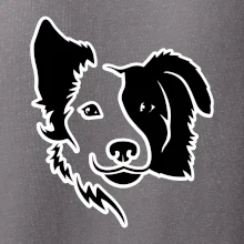 Border kólia obrys hlavy