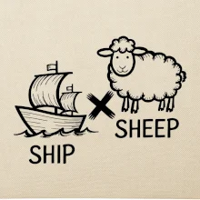 Anglický slovníček - Ship sheep