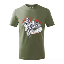 Motocross extreme sport fire