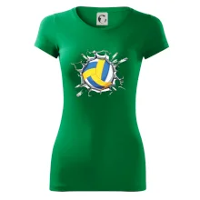 Volejbal lopta v triku Volejbal lopta v triku