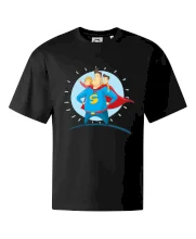 Táta superman - dievča a chlapec